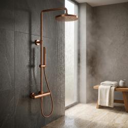 aquanello-etterna-thermostatic-shower-column-copper-25cm